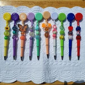 Handcrafted Beaded Retractable Pen- BUYER'S CHOICE